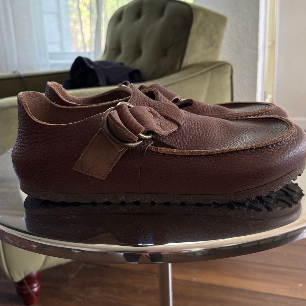 Filson x Birkenstock London Moccasin Brown Leather EU 43 US 10